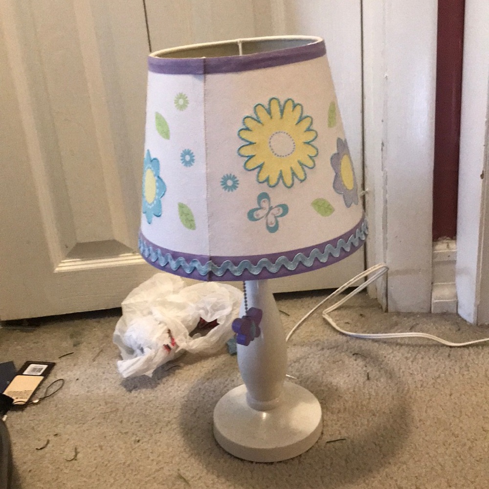 Cute girls lamp